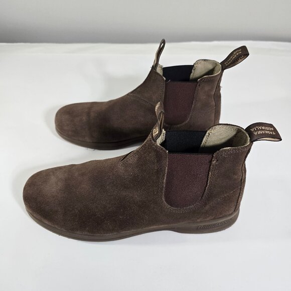 Blundstone Active Series Chelsea Boots Mens 10 AU 11 US Brown Suede Comfort Shoe main image 9